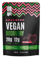 PULS NUTRITION Vegan braškių skonio milteliai, 500 g