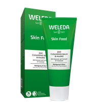 WELEDA Skin Food Nourishing Oil-to-Milk, Dry Skin veido kaukė, 75 ml