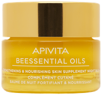 APIVITA Strengthening & Nourishing Skin Supplement Night balzamas, 15 ml