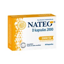 NATEO NATEO D 2000 kapsulės, 60 vnt.