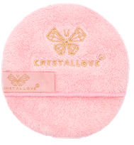 CRYSTALLOVE Reusable makiažo kempinėlė, 1 vnt.