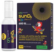 LYL sunD3 KID, purškalas, 25 ml