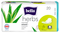 BELLA  Herbs Aloe Vera higieniniai paketai, 20 vnt.