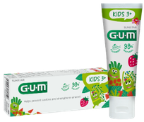 GUM  Kids 3+  dantų pasta, 1 vnt.