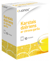 JONAX karštasis gėrimas citrinos skonio karšti gėrimai, 10 vnt.