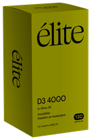 ELITE D3 4000 in Olive Oil kapsulės, 120 vnt.
