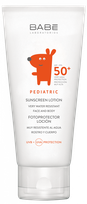BABE PEDIATRIC SPF 50+ nuo 3 mėn. vaikams  apsauginis kremas nuo saulės, 100 ml