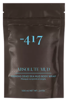 MINUS 417 Absolute Mud stangrinantis su Negyvosios jūros mineralais, kūno įvyniojimas, 600 ml