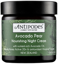 ANTIPODES AVOCADO PEAR maitinamasis naktinis veido kremas, 60 ml