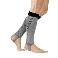 TONUS ELAST 0408-02 Active, pilkos/juodos, 2 (ūgis), 2 dydis kompresinės kojinės, 1 pora