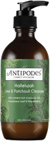 ANTIPODES HALLELUJAH žaliųjų citrinų ir pačiulių kreminis veido prausiklis, 200 ml