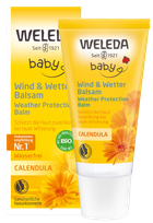 WELEDA Baby Calendula, nuo vėjo, šalčio ir drėgmės apsauginis kremas nuo šalčio ir vėjo, 30 ml
