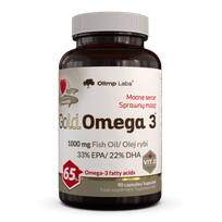 OLIMP LABS Gold Omega-3 1000 kapsulės, 90 vnt.