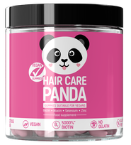 HAIR CARE PANDA Vegan kramtomosios pastilės, 300 g