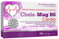 OLIMP LABS Chela Mag B6 Cardio tabletės, 30 vnt.