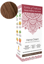 TINTS OF NATURE Henna Cream Golden Brown plaukų dažai, 70 ml