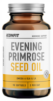 ICONFIT Evening Primrose Seed Oil 500 mg kapsulės, 90 vnt.