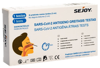 SEJOY  COVID-19 Antigen (nosies) testas, 1 vnt.