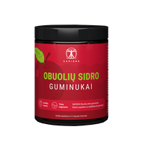 SAPIENS Obuolių Sidro guminukai, 60 vnt.