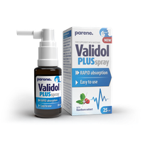 PARENE Validol Plus purškalas, 25 ml
