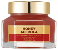 HOLIKA HOLIKA Honey Sleeping Pack (Acerola Honey) veido kaukė, 90 ml