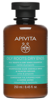 APIVITA Oily Roots & Dry Ends, Nettle & Propolis šampūnas, 250 ml