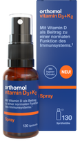 ORTHOMOL Vitamin D3+K2 (130 doses) purškiklis, 20 ml