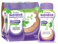 NUTRICIA Nutridrink PlantBased (kapučino sk.) 200 ml, 4 vnt.