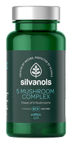 SILVANOLS 5 Mushroom Complex kapsulės, 60 vnt.