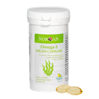 NORSAN Omega-3 Vegan  kapsulės, 80 vnt.