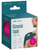 JNX ORTO 5 cm x 5 m (pink) kineziologinė juosta, 1 vnt.