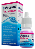 ARTELAC   ARTELAC REBALANCE akių lašai, 10 ml