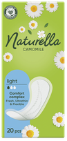 NATURELLA  Camomile Light įklotai, 20 vnt.