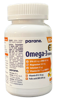 PARENE Omega-3 1800 mg + Magnesium + Selenium + Vitamin D3 kapsulės, 60 vnt.