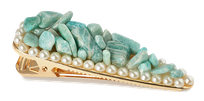CRYSTALLOVE Amazonite plaukų segtukas, 1 vnt.