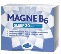MAGNE B6 Sleep (Magnis) kapsulės, 30 vnt.