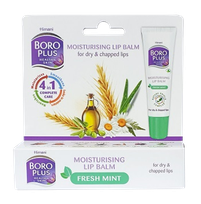 BORO PLUS drėkinamasis, su mėtų aromatu lūpų balzamas, 10 ml