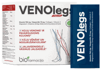 BIOFARMACIJA VENOlegs paketėliai, 28 vnt.