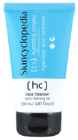 SKINCYCLOPEDIA su drėkinamuoju kompleksu, hialurono rūgštimi, keramidais ir niacinamidu veido prausiklis, 150 ml