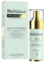 BIOBALANCE Probiotics Restorative Beauty Sleep serumas, 30 ml
