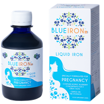 BLUEIRON Pregnancy skystoji geležis skystis, 230 ml