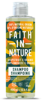 FAITH IN NATURE Grapefruit & Orange visų tipų plaukams šampūnas, 400 ml