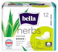 BELLA Herbs Aloe Vera higieniniai paketai, 12 vnt.