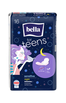BELLA  Teens Ultra Night Sensitive higieniniai paketai, 16 vnt.