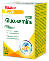 WALMARK   Glucosamine + Collagen Forte  tabletės, 60 vnt.