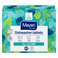 MAYERI All In One indų plovimo tabletės indaplovėms, 40