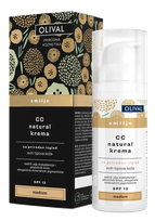OLIVAL šlamučių CC su atspalviu MEDIUM veido kremas, 50 ml
