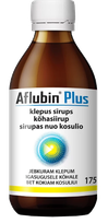 AFLUBIN nuo kosulio sirupas, 175 ml