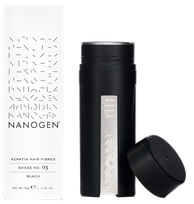NANOGEN Keratin Black plaukų pluoštai, 30 g
