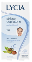 LYCIA Perfect Touch veido  depiliacinės vaško juostelės, 20 vnt.